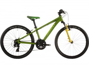 Велосипед детский GHOST Powerkid 24 2015 зеленый/лимонный