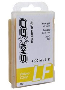 Парафин SkiGo LF C242 желтый +20/-1 60 г